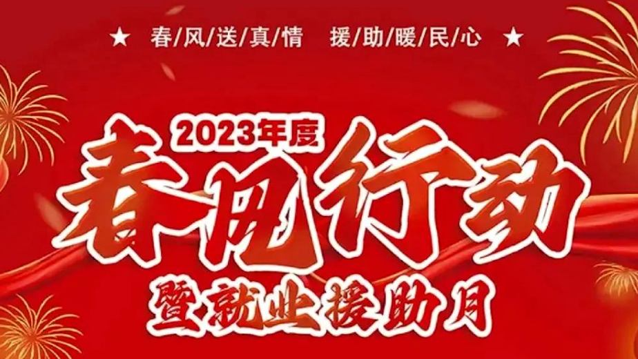 恒晟源受邀参加青岛市2023年春风行动