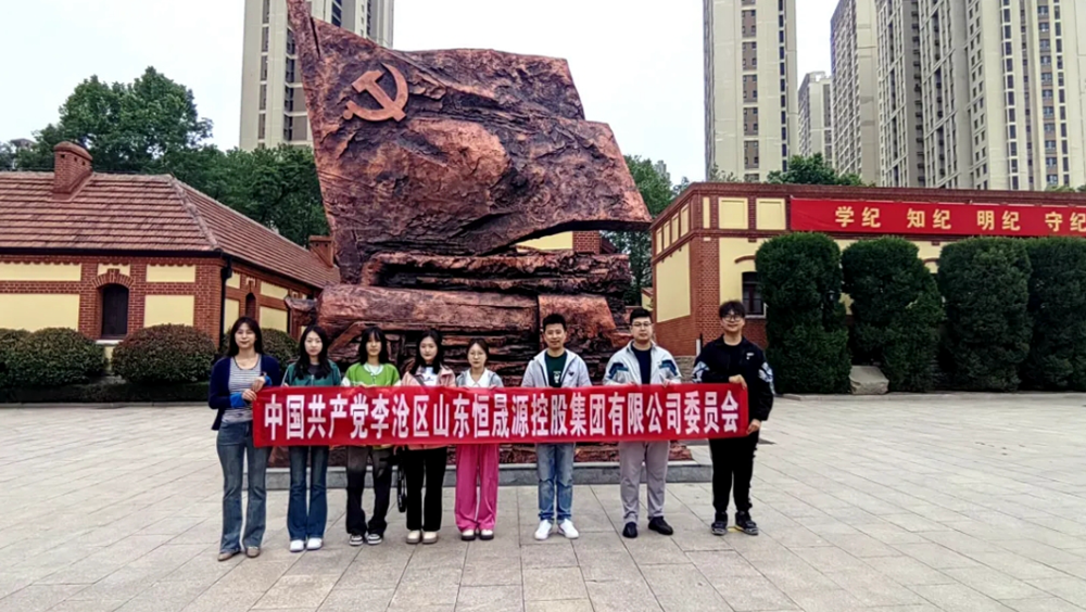 山东恒晟源控股集团有限公司党委组织开展五月份}“主题党日+”活动