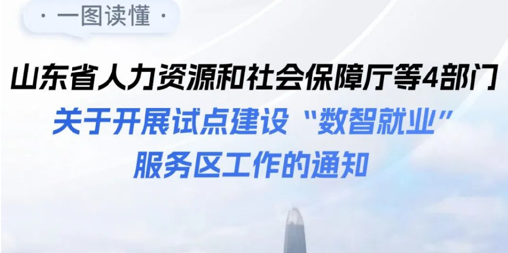 山东省试点建设“数智就业”服务区 打造高质量就业公共服务新生态