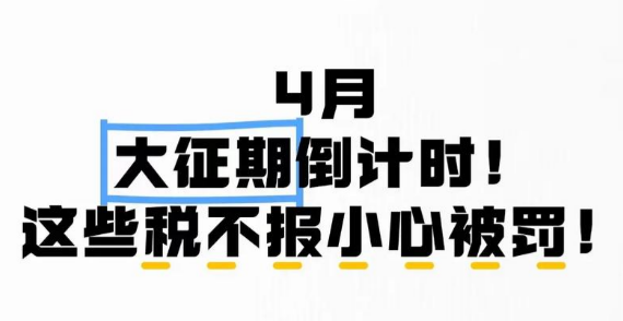 本月申报期顺延至18日，4月大征期需要注意什么？