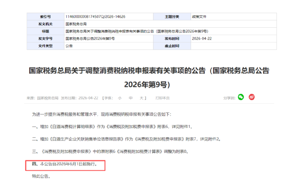 不延期！这两项申报6月30日前必须完成！这两项公告，6月1日起执行！